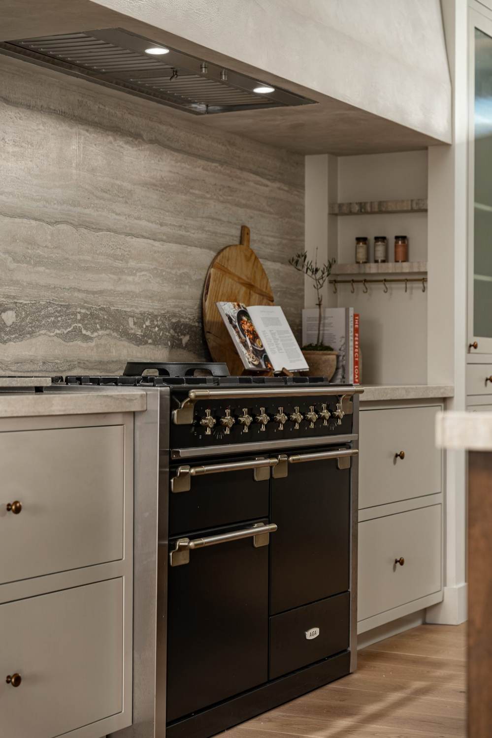 Oversized AGA gas range
