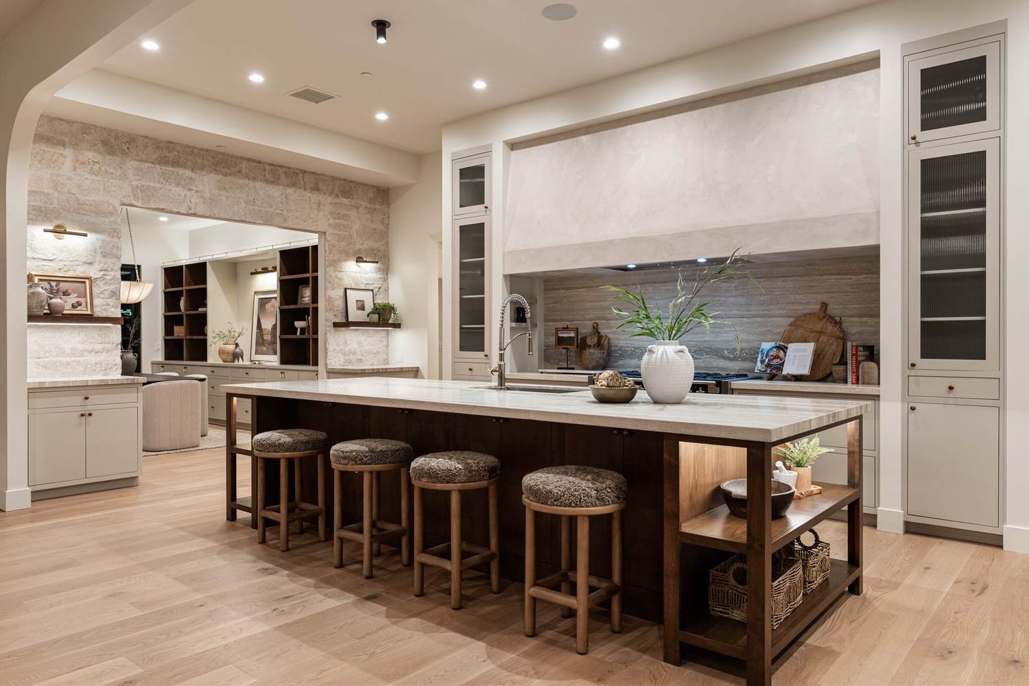 Kitchen toward the dining room