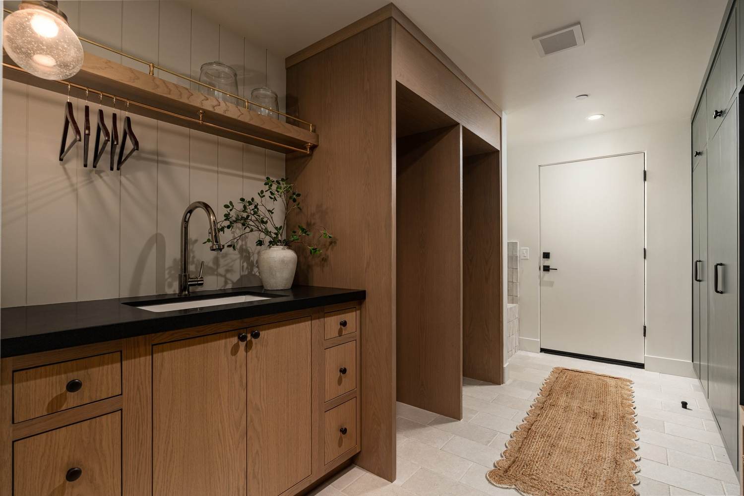 Laundry with dual washer & dryer capability
